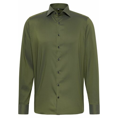 Рубашка Eterna, размер 43, зеленый