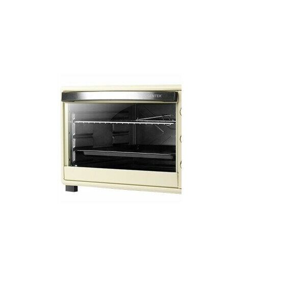 Жарочный шкаф CENTEK CT-1533-62 BEIGE Convection бежевый 62л 2200Вт, конвекция, 5 реж, 90мин, 320° - фото №2