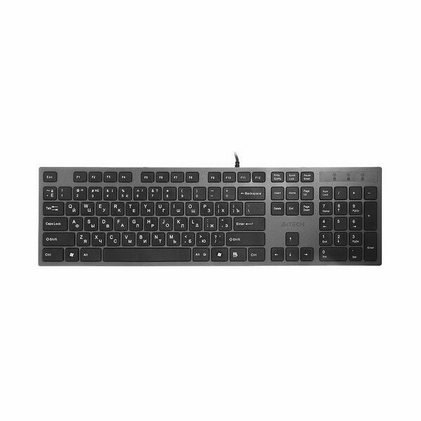 Клавиатура A4Tech KV-300H dark Grey USB