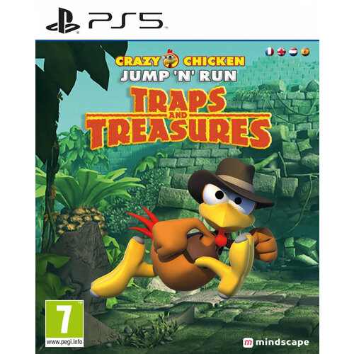 Crazy Chicken : Jump 'n' Run Traps and Treasures [PS5, английская версия]