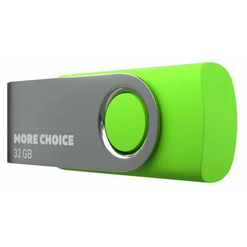 (MORE CHOICE (4610196407628) MF32-4 USB 32GB 2.0 Green)