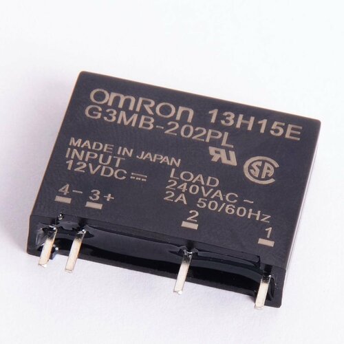 Реле твердотельное OMRON G3MB-202PL 12VDC (9419) 2 1 5 в 4 реле 8 каналов omron ssr высокоуровневое твердотельное реле 250 в 2 а для arduino