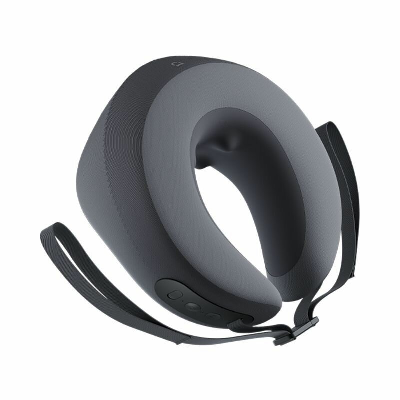 Умный массажер для шеи Xiaomi Mijia Cervical Massager Покрытие плеч и шеи MJNKAM01SKS(Mihome APP), черный