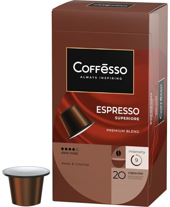 Кофе в капсулах Coffesso Espresso Superiore 20шт