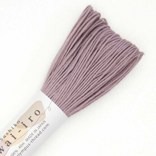 Нить для вышивки сашико, цвет - Пыльно-розовый (40 м) / Olympus, 00217-40-A6