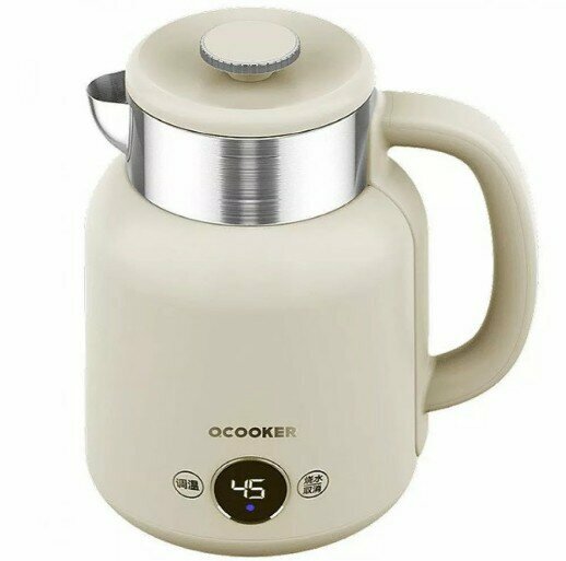 Умный электрический чайник Xiaomi Ocooker CR--SH1501, 1,5 л, 1500Вт, бежевый