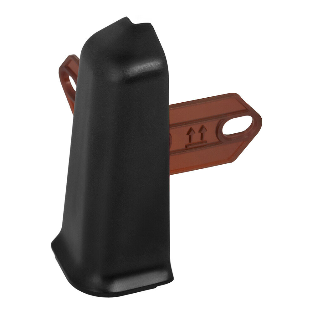 Угол наружный Деконика 70 мм черный (2 шт.) Деконика Д-П70-Нк-Ф2 007 ЧЕР