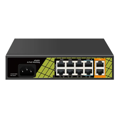 Коммутатор PoE Tantos TSn-8FP10G2 tantos 10 портовый poe ethernet коммутатор tsn 8p10v