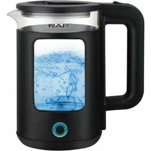 Электрический чайник объемом 2л и мощностью 2000Вт с подсветкой с подогревом и корпусом из термостойкого стекла 230000₽