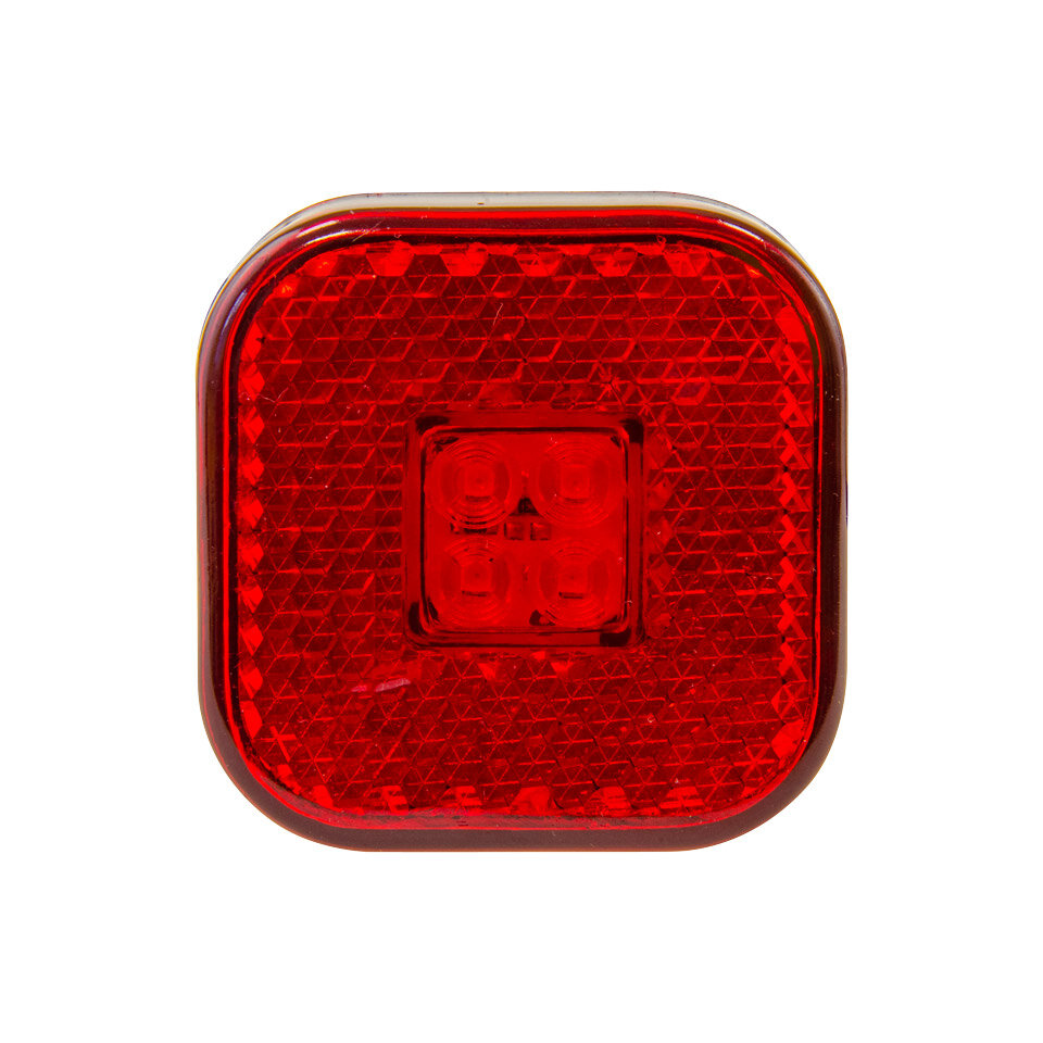 Фонарь габаритов LED красный 24В