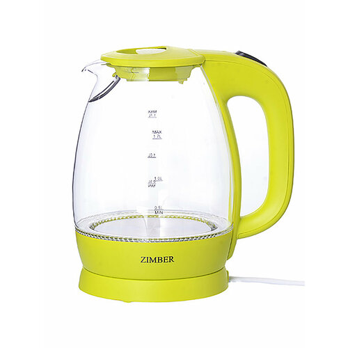 Чайник электрический Zimber стеклянный 17 л 2200 ВТ 321400₽