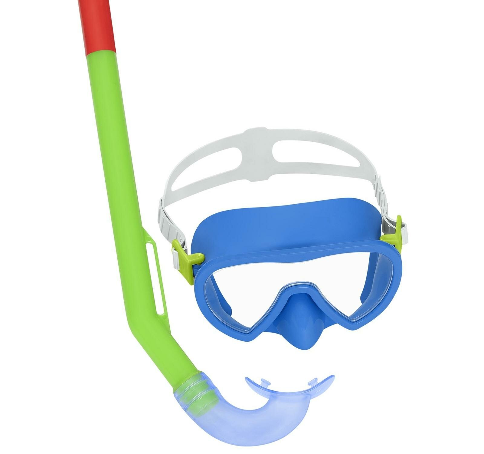 Набор для плавания Essential Lil' Glider: маска, трубка, от 3 лет, обхват 48-52 см, цвет микс, 24036 Bestway