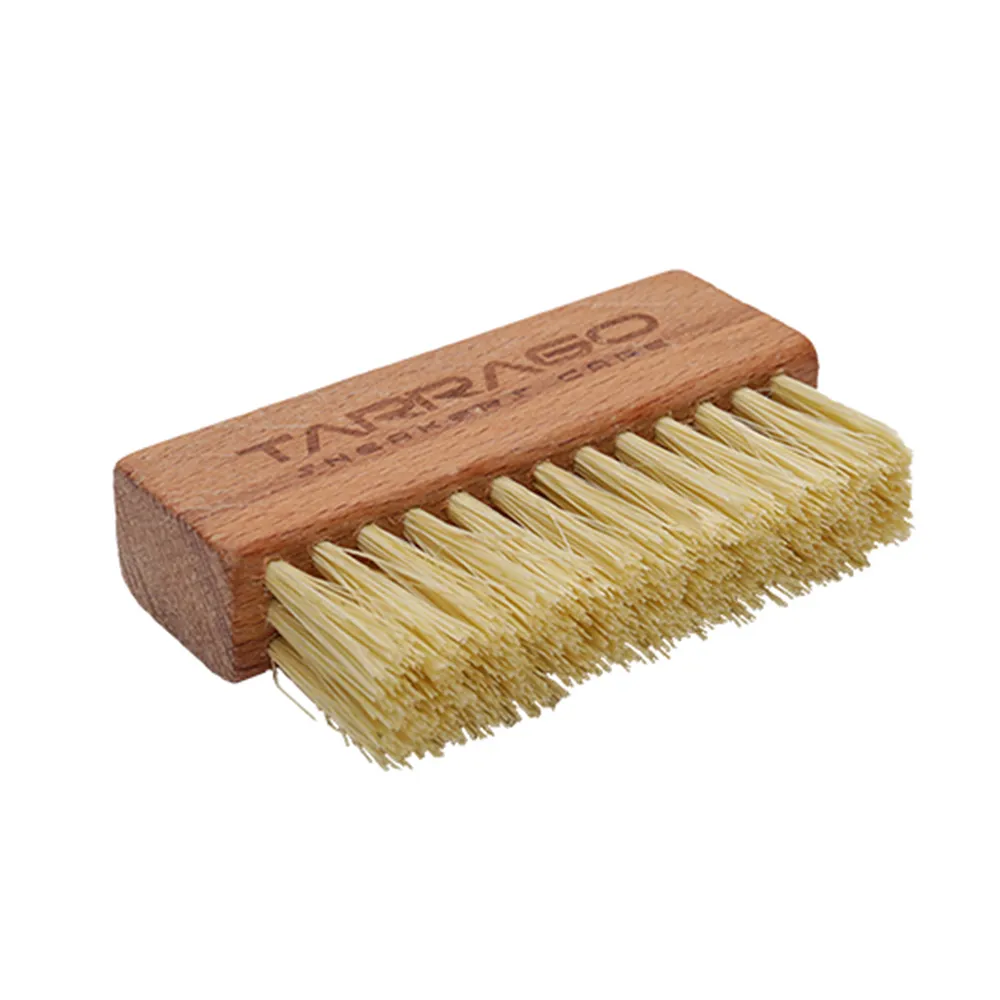 Щетка для чистки кроссовок TARRAGO Sneakers Care, колодка бук/натуральная щетина, 9х4х3 см — фото 1
