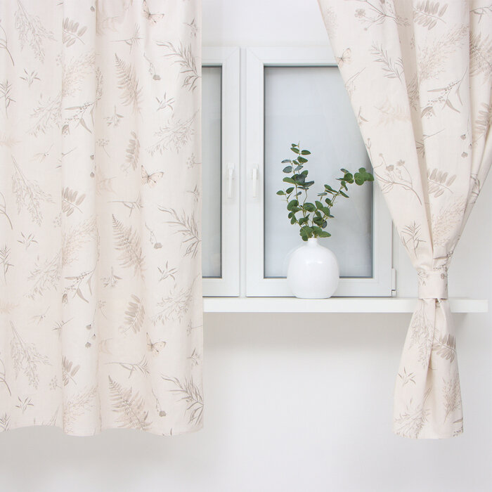 Комплект штор д/кухни с подхватами Этель 