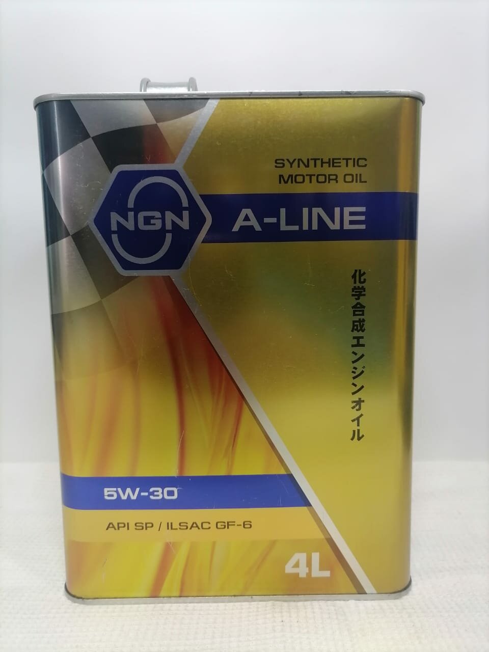 фото Моторное масло NGN 5A-Line 5W30 допуск GF6, синтетическое 4 л, артикул V182575117