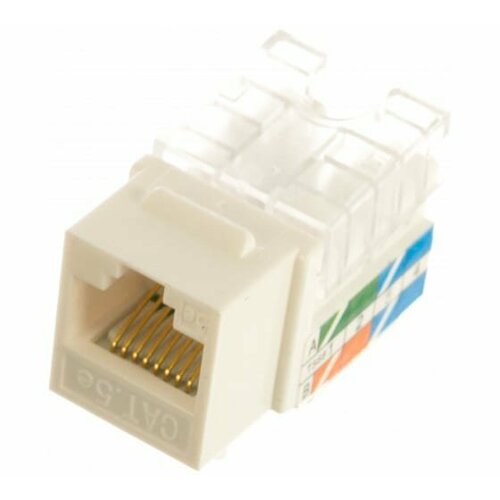 Модуль ITK Keystone Jack кат.5E UTP 110 IDC 90град зелёный | код CS1-1C5EU-11-02 | ITK ( упак.2шт.) зеленый