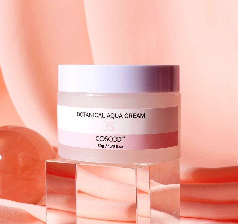Coscodi Увлажняющий крем с охлаждающим эффектом Botanical Aqua Cream 35˚, 50 g Оригинал.