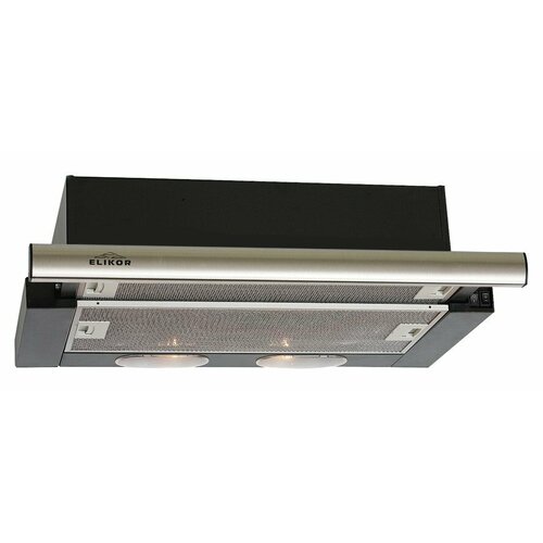 Вытяжка Elikor Интегра 50П-400-В2Л чёрныйсеребристый 569400₽