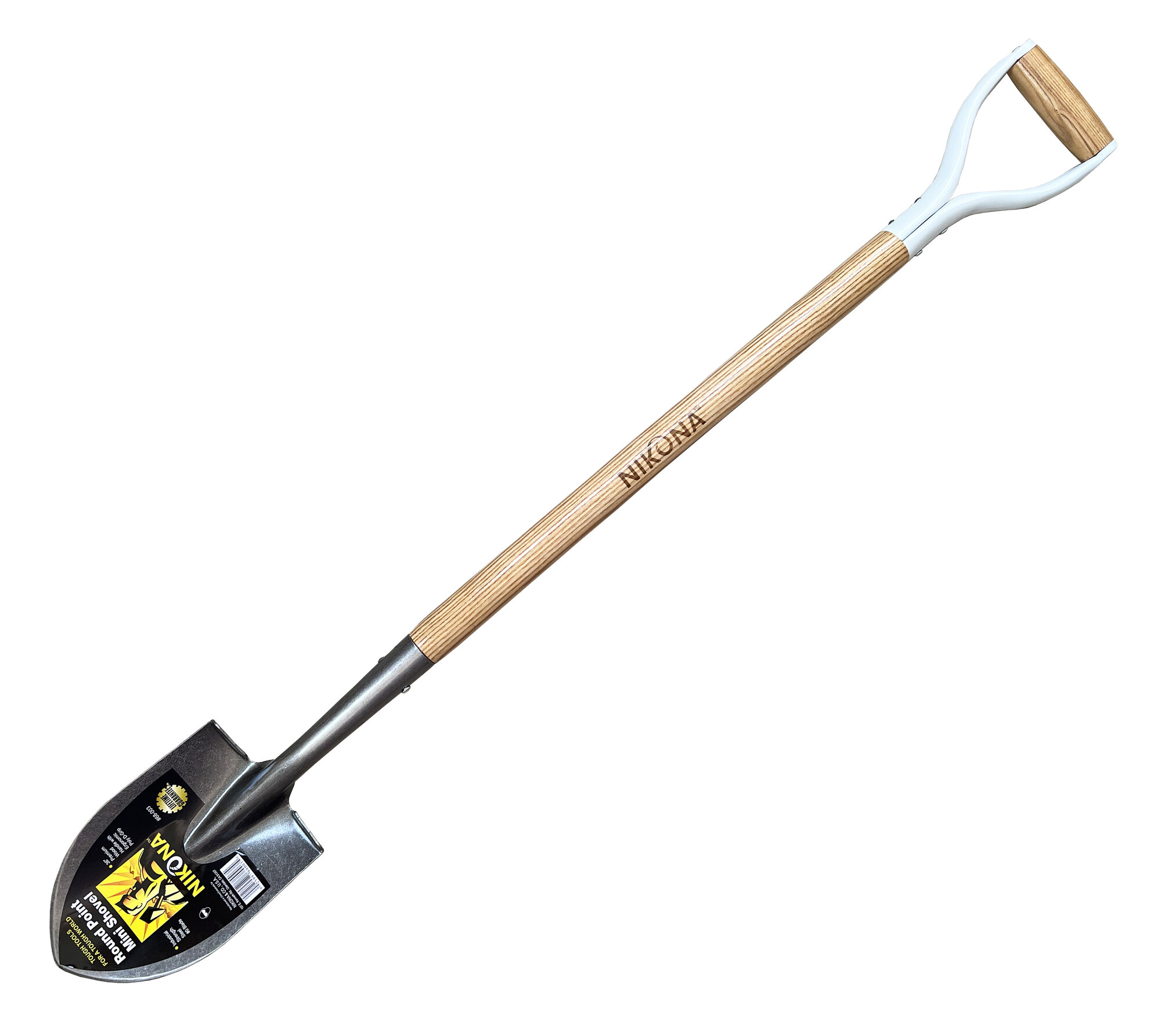 Мини лопата с закругленным лезвием с 36" D деревянной ручкой 68-003