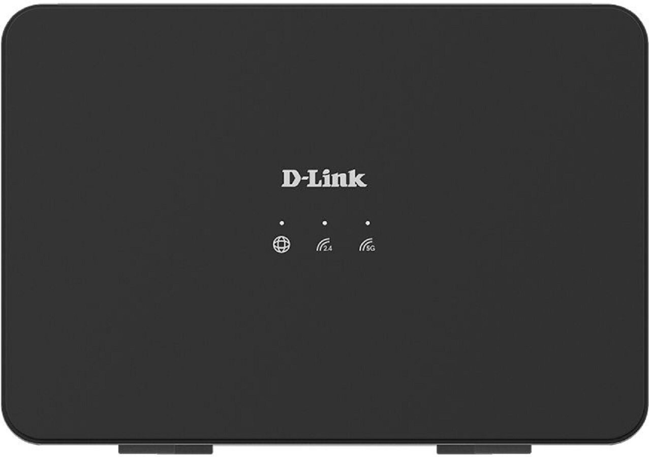 Роутер беспроводной D-Link DIR-815/SRU/S1A AC1200 10/100BASE-TX черный