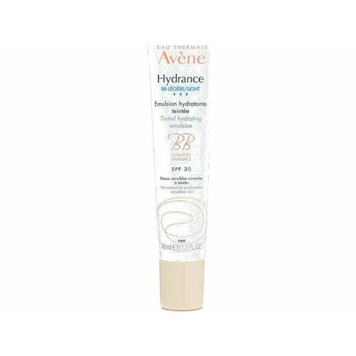 эмульсия для лица avene легкая тонирующая эмульсия spf30 hydrance bb legere tinted hydrating emulsion Эмульсия тонирующая легкая SPF30 EAU THERMALE AVENE HYDRANCE Light Moisturizer emulsion