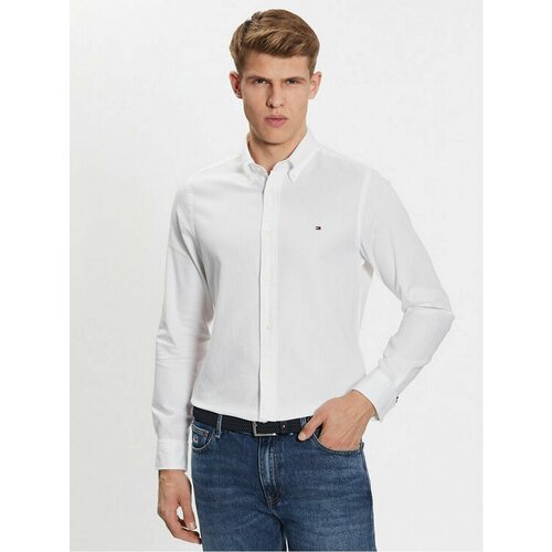 Рубашка TOMMY HILFIGER, размер 3XL [INT], белый