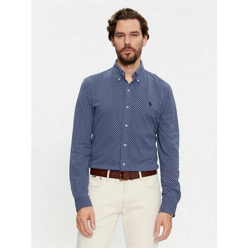 Рубашка Polo Ralph Lauren, размер XXL [INT], синий