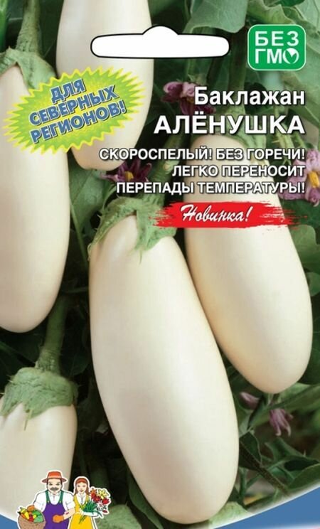 Баклажан аленка описание сорта фото отзывы Семена Баклажан "Мечта грибника", 20 шт. - купить в интернет-магазине по низкой 
