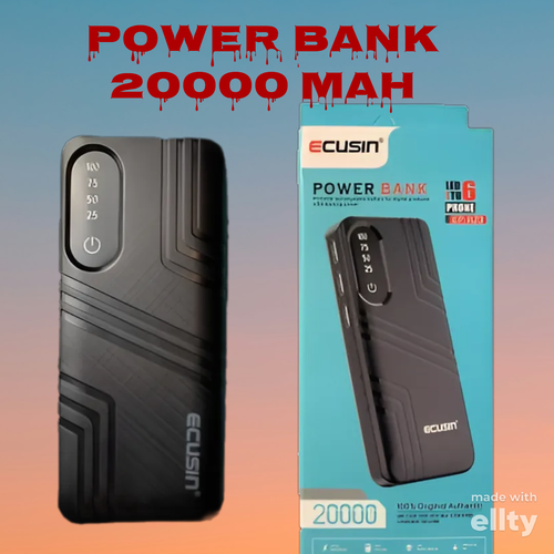 Power bank 20000 mAh повербанк внешний аккумулятор пауэрбэнк для телефона портативный аккумулятор 720₽