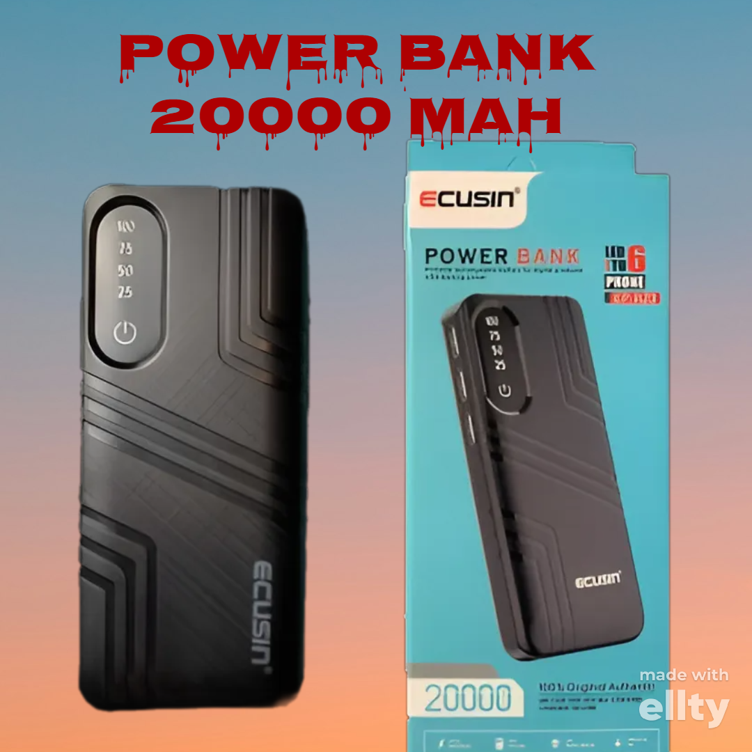 Power bank 20000 mAh  повербанк  внешний аккумулятор  пауэрбэнк для телефона портативный аккумулятор