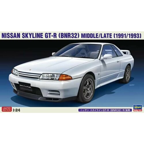 Сборная модель Nissan Skyline GT-R BNR32 Mid/Late 1/24 20611 hasegawa nissan skyline gt r bnr32 nismo intercooler 1 24