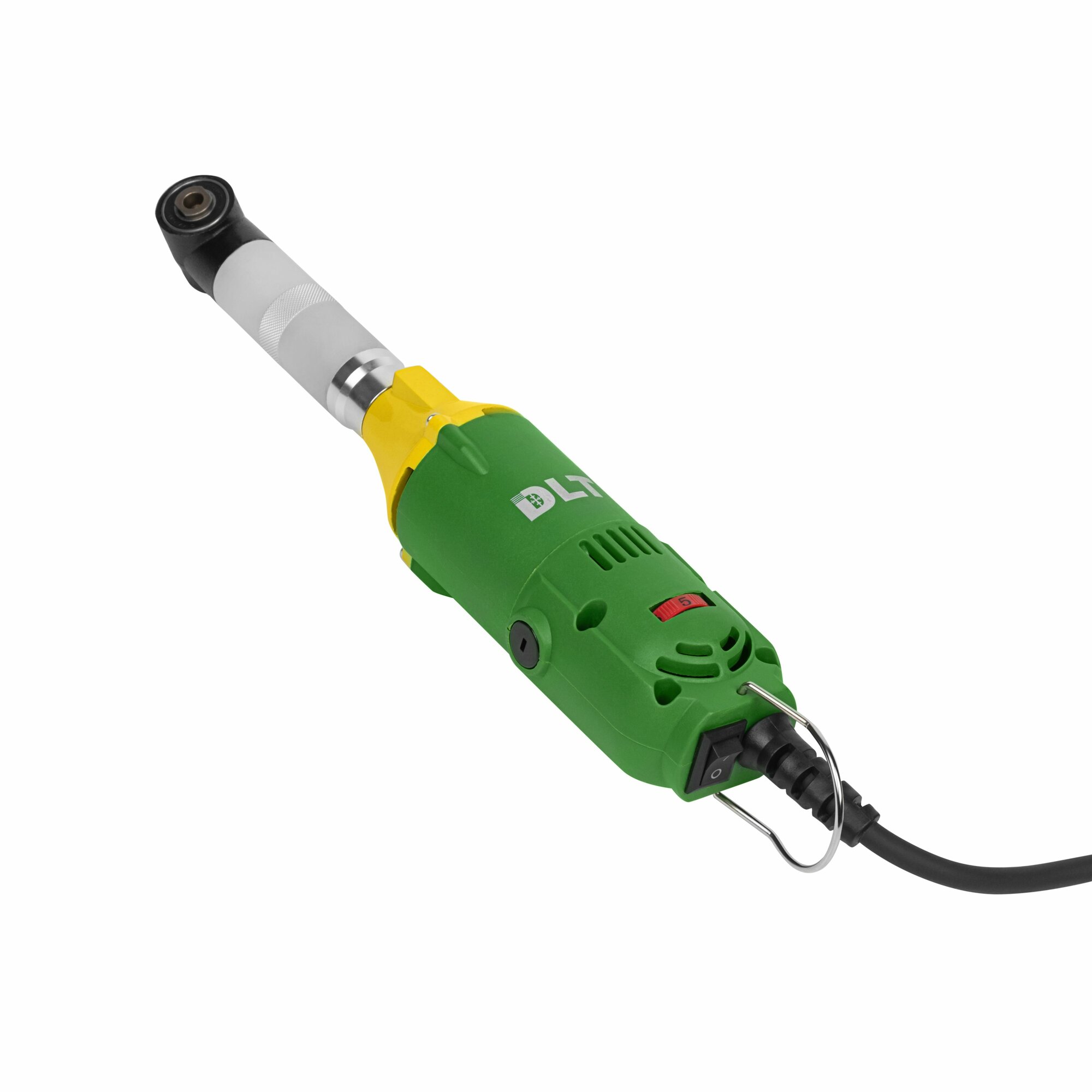 Гравер угловой DLT G-100 в кейсе, Арт.1151К, 220 Вт, 6 скоростей — фото 1