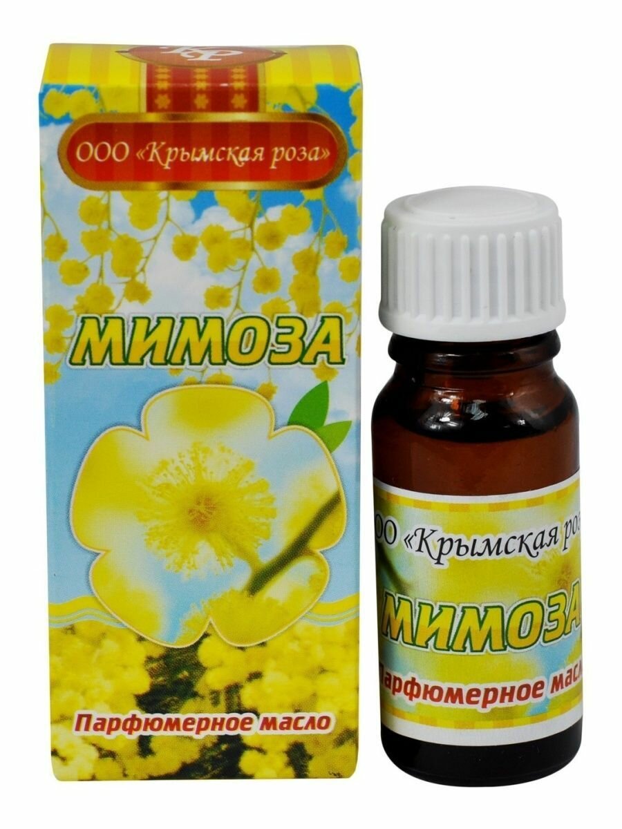 Масло парфюмерное мимоза, Крымская Роза 10 мл