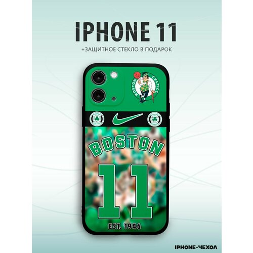 Чехол Iphone 11 баскетбол boston номер 11