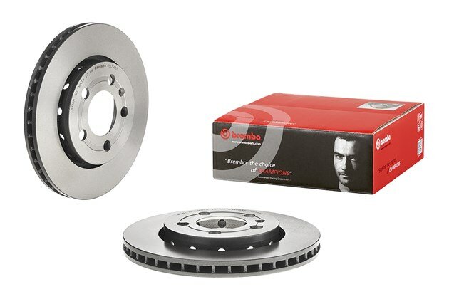 Тормозной диск BREMBO 09 C548 11 вентилируемый задний мост