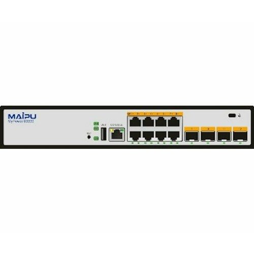 Maipu S3330-12TXP-AC (8*100/1000M, 4*10G SFP+ , 120W PoE&PoE+, 1*AC Power)