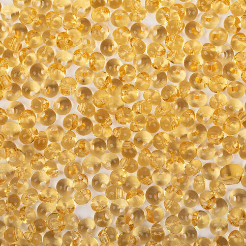 Бисер Drops Preciosa, 5/0, 50 грамм, цвет: 10020 светло-желтый