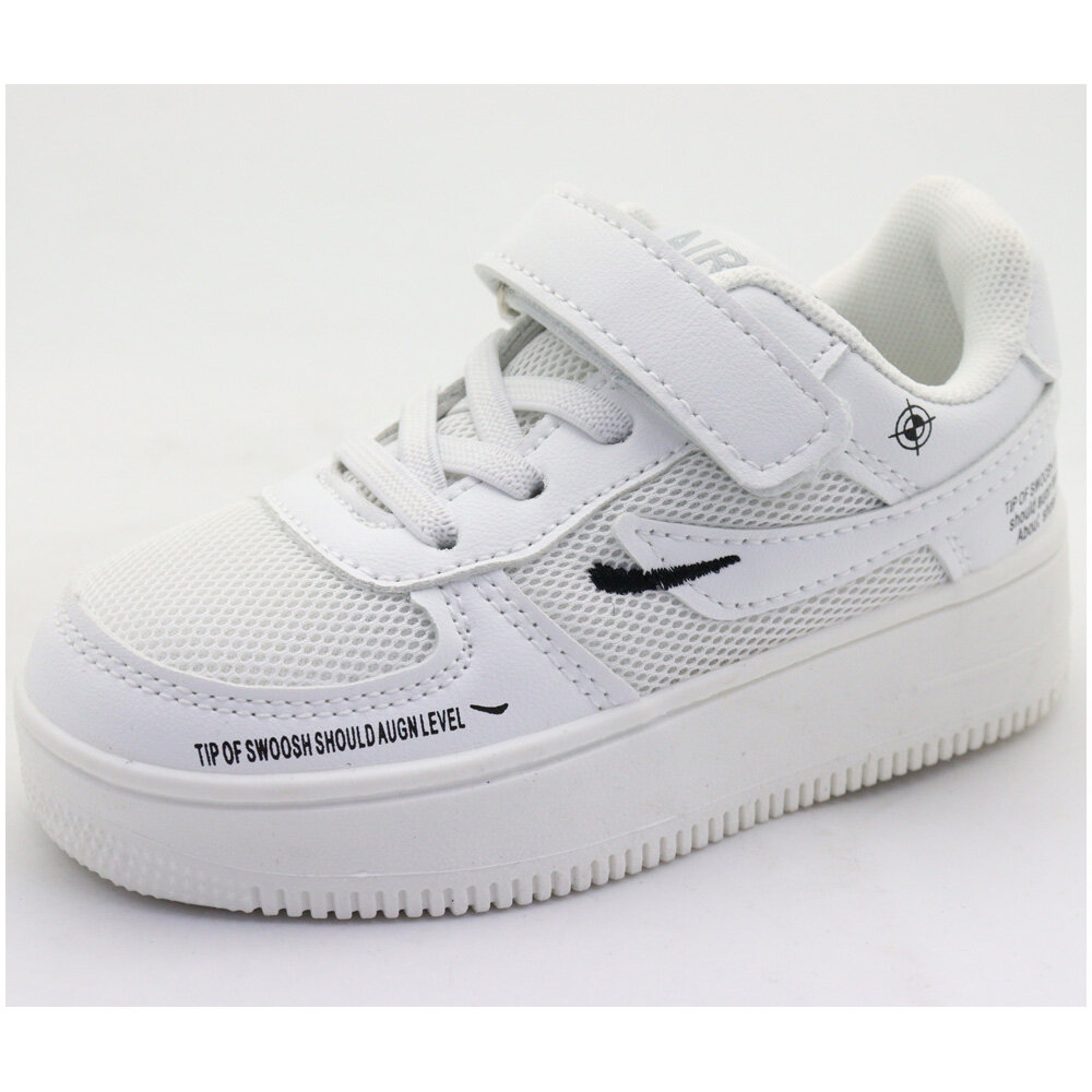 фото Детские кроссовки канарейка белые 27