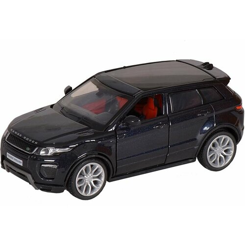 Модель машины внедорожник rmz city range rover evoque 554008m a 1 32 16 5 см матовый красный