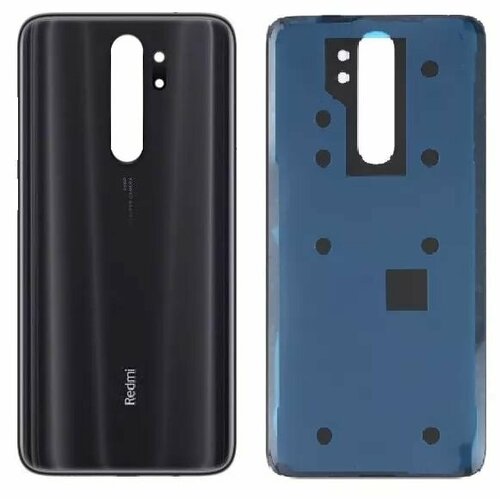 Задняя крышка для Xiaomi Redmi Note 8 Pro (M1906G7T) Черный - Премиум