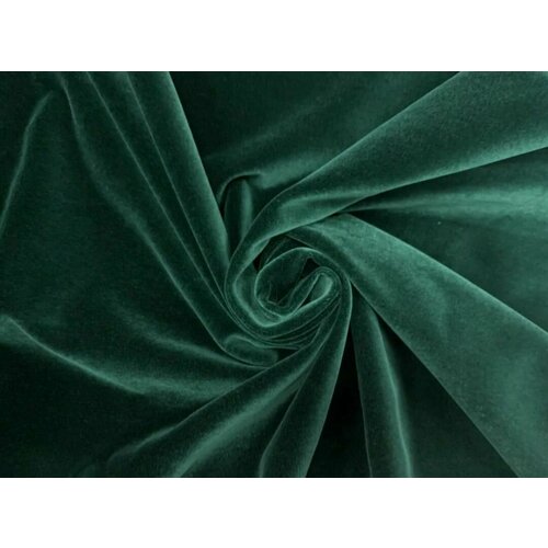 Бархат зеленый отрез 0,5 м ширина 1,5м