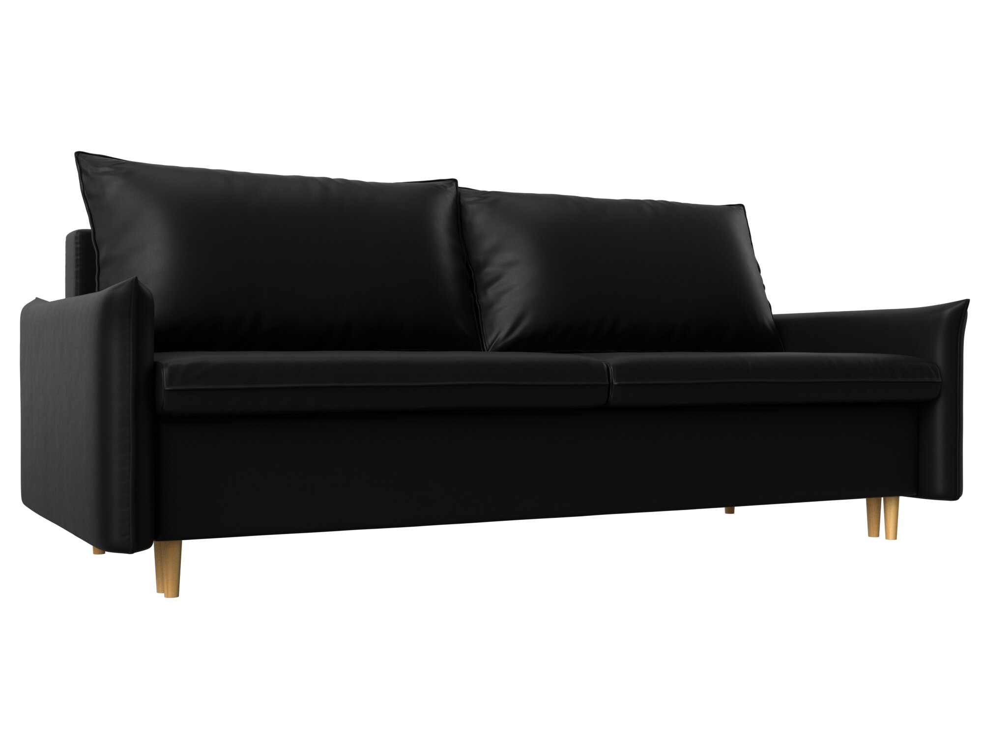 Прямой диван Хьюстон, Экокожа, Модель 100738