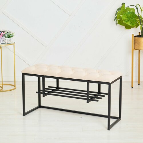 Банкетка в прихожую обувница для прихожей с сиденьем в стиле лофт