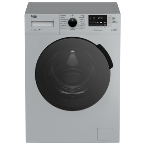 Стиральная машина Beko RSPE78612S, серебристый