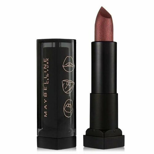 MAYBELLINE NEW YORK Помада для губ Color Sensational Metallic Countdown 25 Copper Rose 4.4г