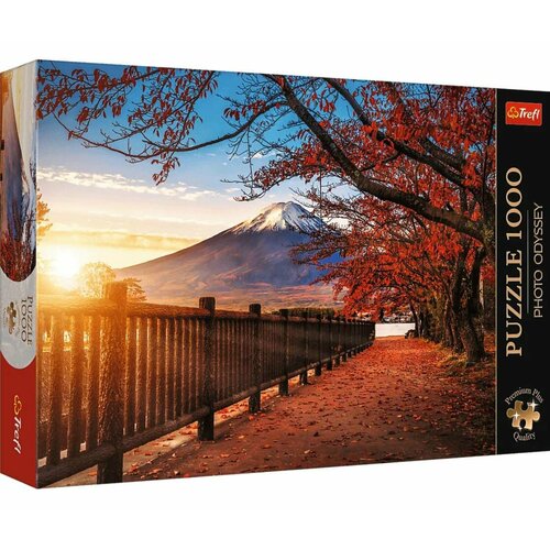 Пазл для взрослых Trefl 1000 деталей: Фото Одиссея. Гора Фудзи, Япония