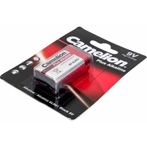 Camelion 1655 Крона Plus Alkaline 9В 6LF22 6LR61 батарея для пультов и датчиков