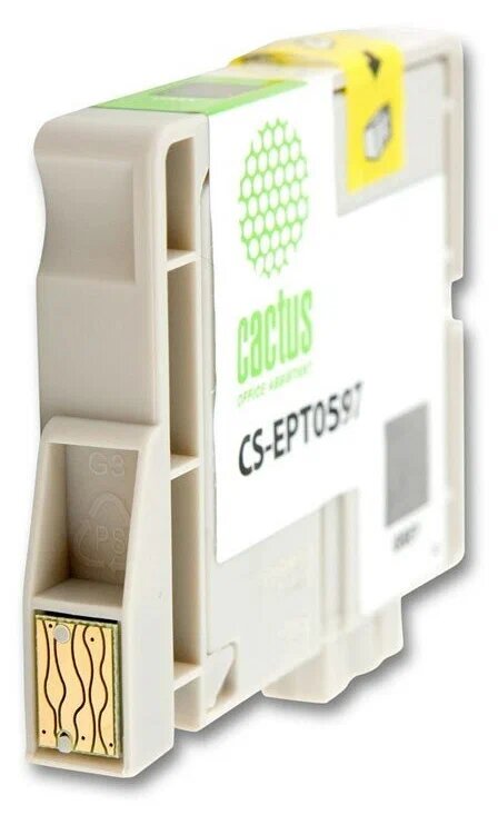 Картридж cactus CS-EPT0597, 500 стр, серый