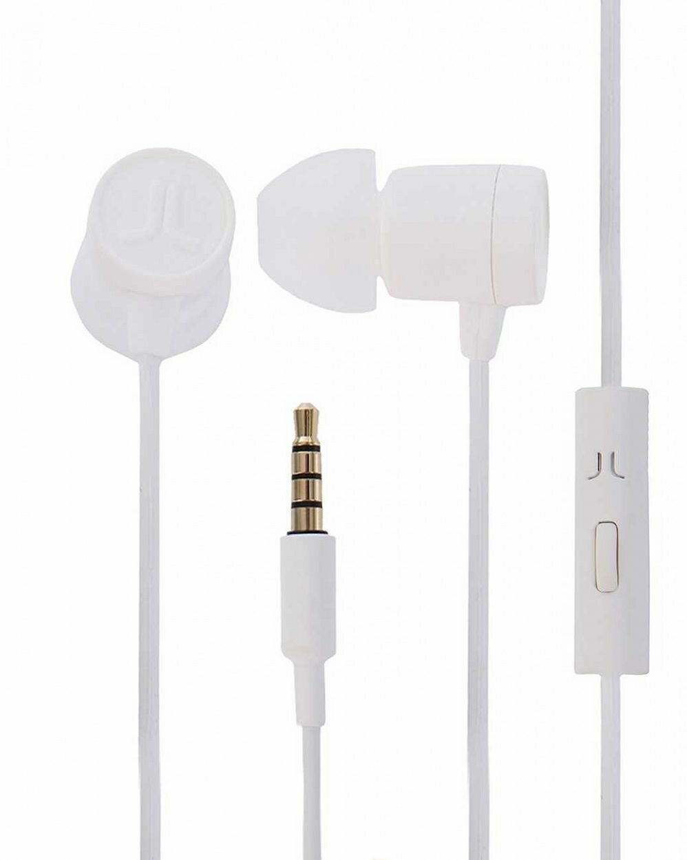 Наушники с регулятором WeSC Piccolo in-ear headphones White