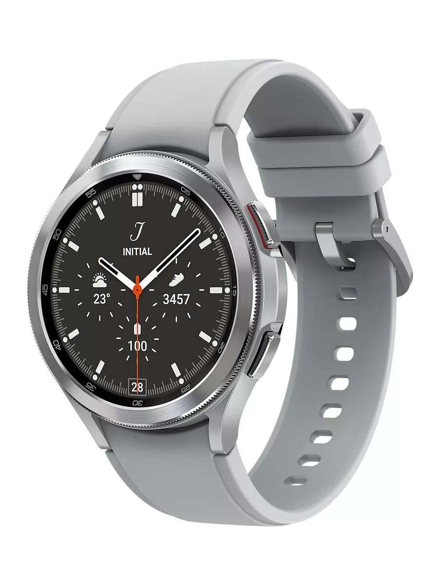 Умные часы Samsung Galaxy Watch4 Classic 46 мм GPS, серебристый